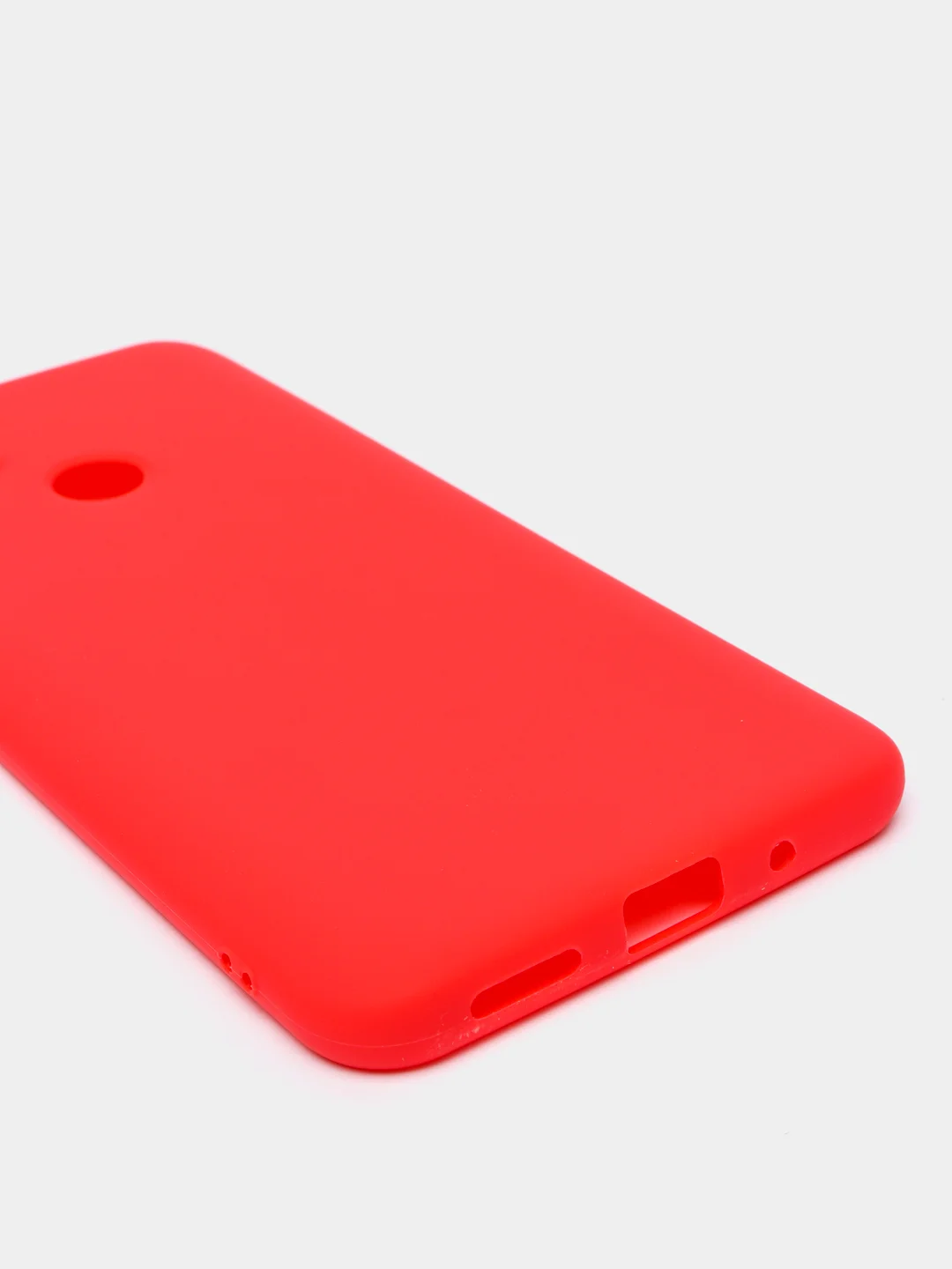 Красный чехол силиконовый для Xiaomi Redmi 9C