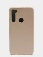 Золотой чехол книжка на Xiaomi Redmi Note 8 / Redmi Note 8 2021 (Сяоми Редми Нот 8, Нот 8 2021)