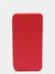 Красный чехол книжка на Xiaomi Redmi Note 8 / Redmi Note 8 2021 (Сяоми Редми Нот 8, Нот 8 2021)