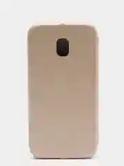 Золотой чехол-книжка на Samsung Galaxy J3 2017 (J330), Самсунг Галакси Джи3 2017 (Джи330)