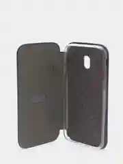 Синий чехол-книжка на Samsung Galaxy J3 2017 (J330), Самсунг Галакси Джи3 2017 (Джи330)