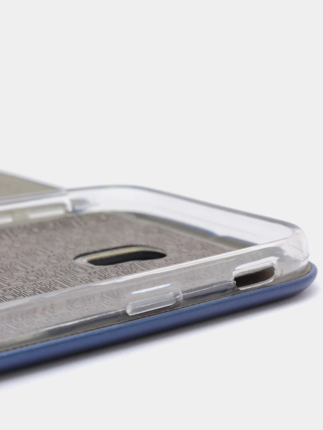 Синий чехол-книжка на Samsung Galaxy J3 2017 (J330), Самсунг Галакси Джи3 2017 (Джи330)