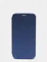 Синий чехол-книжка на Samsung Galaxy J3 2017 (J330), Самсунг Галакси Джи3 2017 (Джи330)