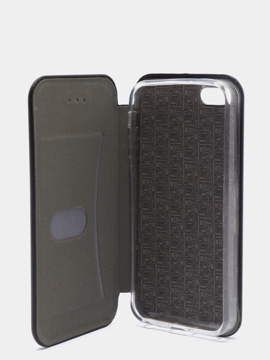 Синий чехол-книжка на Apple iPhone 5 / 5s / SE
