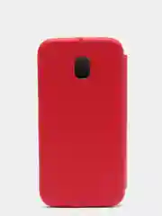 Красный чехол-книжка на Samsung Galaxy J3 2017 (J330), Самсунг Галакси Джи3 2017 (Джи330)