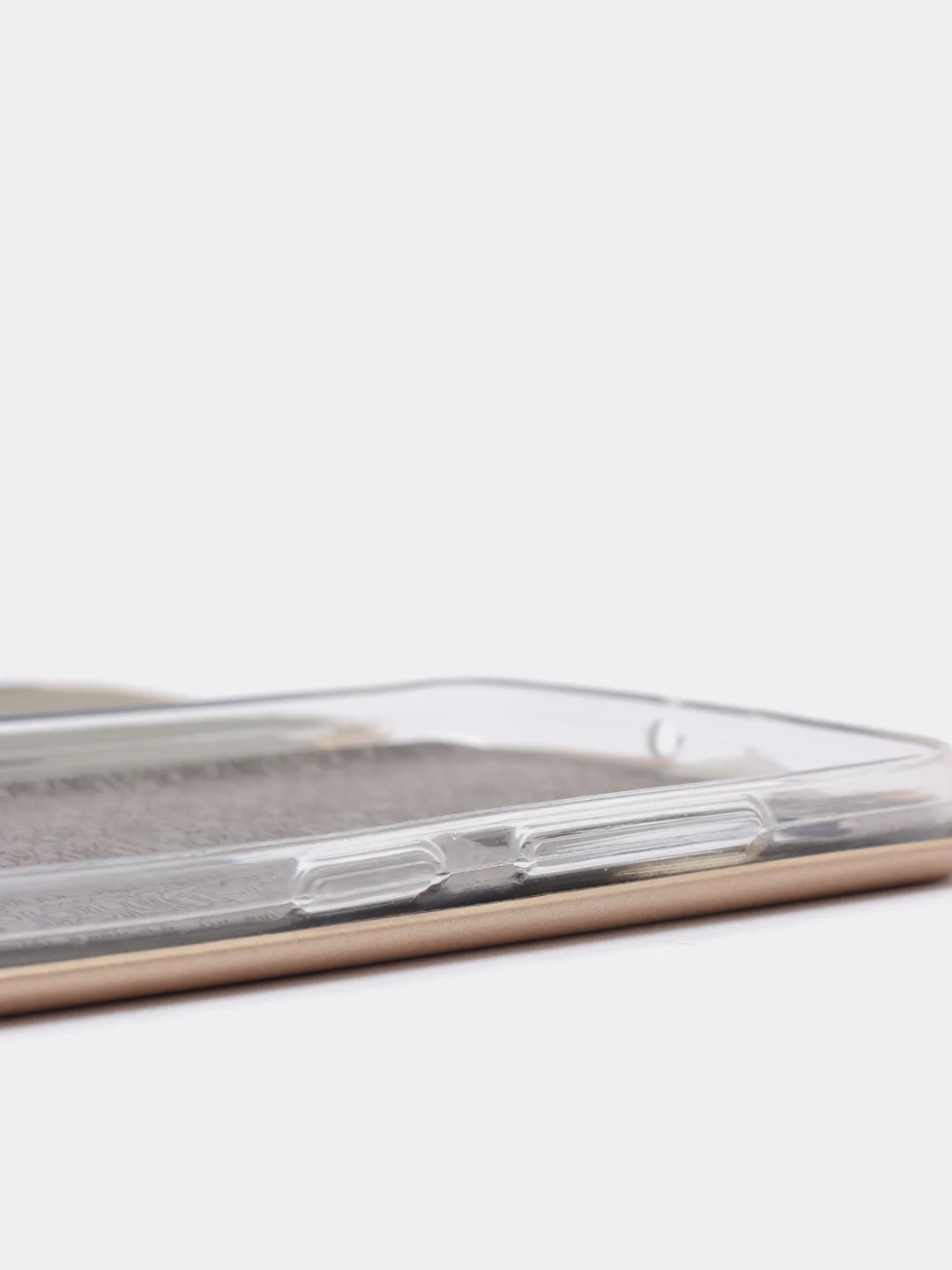 Золотой чехол книжка на Samsung Galaxy A51, Самсунг Галакси А51