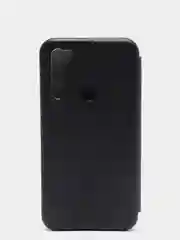 Черный чехол книжка на Xiaomi Redmi Note 8 / Redmi Note 8 2021 (Сяоми Редми Нот 8, Нот 8 2021)