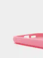Розовый чехол Xiaomi Redmi 7A силиконовый цветной матовый (Сяоми Редми 7А)
