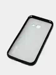 Серебряный чехол-накладка для Samsung A3 2017