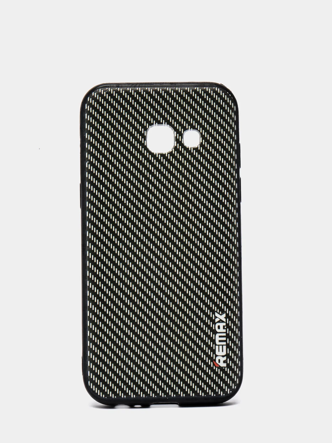 Серый чехол-накладка для Samsung A3 2017