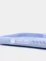 Лавандовый чехол iPhone 13, 13 Pro, 13 Pro Max силиконовый со съемной крышкой и стразами
