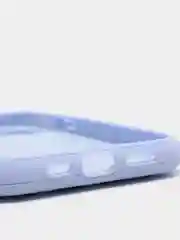 Лавандовый чехол iPhone 13, 13 Pro, 13 Pro Max силиконовый со съемной крышкой и стразами