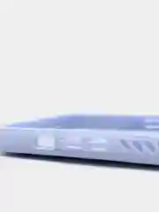 Лавандовый чехол iPhone 13, 13 Pro, 13 Pro Max силиконовый со съемной крышкой и стразами