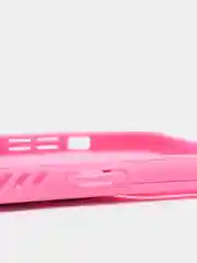 Фуксия чехол iPhone 13, 13 Pro, 13 Pro Max силиконовый со съемной крышкой и стразами