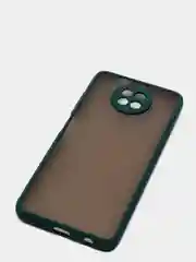 Зеленый чехол противоударный для Xiaomi Redmi Note 9T 2021
