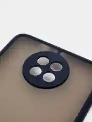 Темно-синий чехол противоударный для Xiaomi Redmi Note 9T 2021