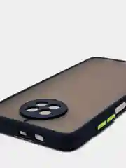 Темно-синий чехол противоударный для Xiaomi Redmi Note 9T 2021