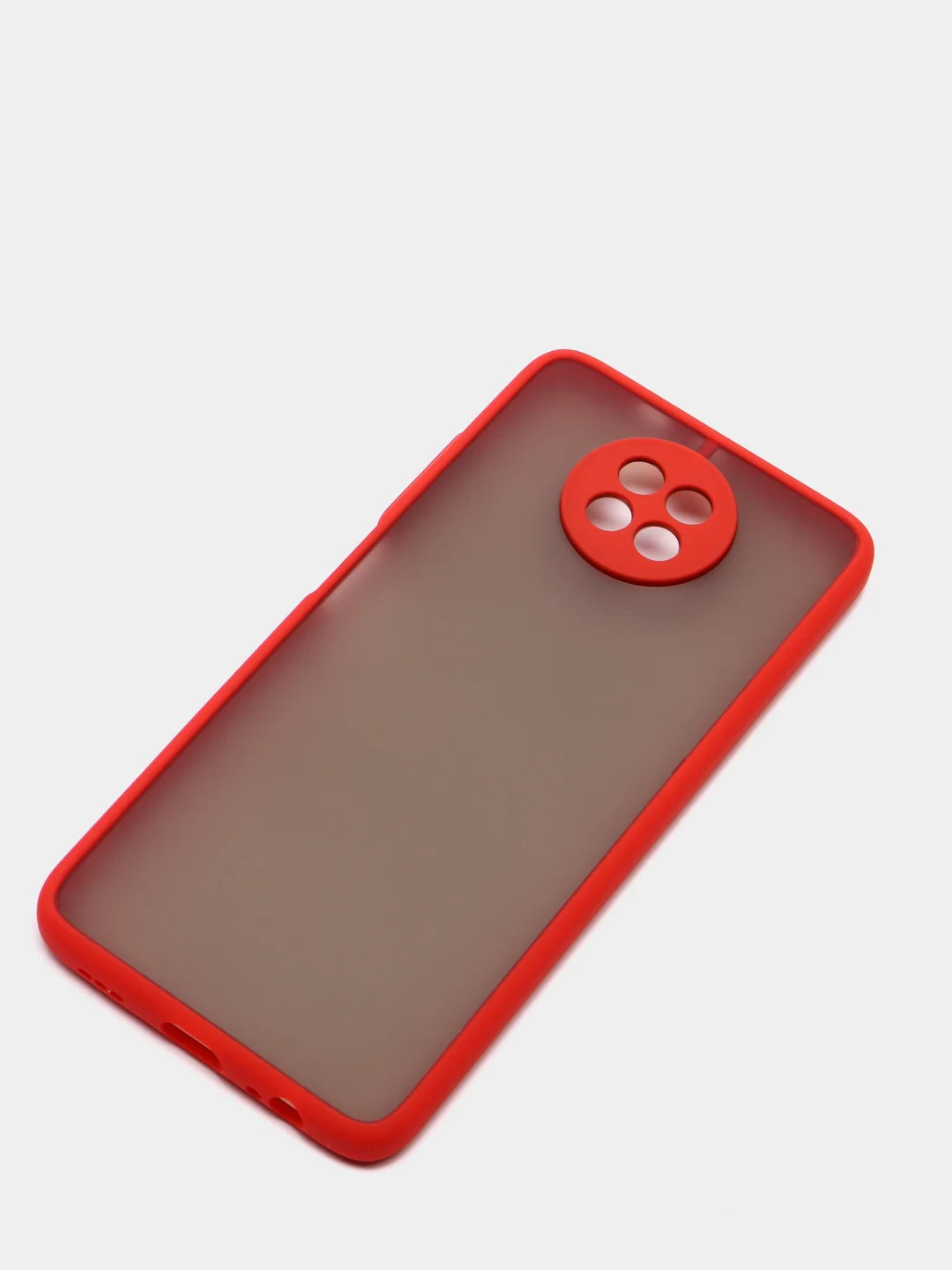 Красный чехол противоударный для Xiaomi Redmi Note 9T 2021