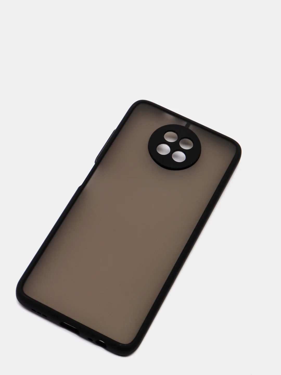 Черный чехол противоударный для Xiaomi Redmi Note 9T 2021
