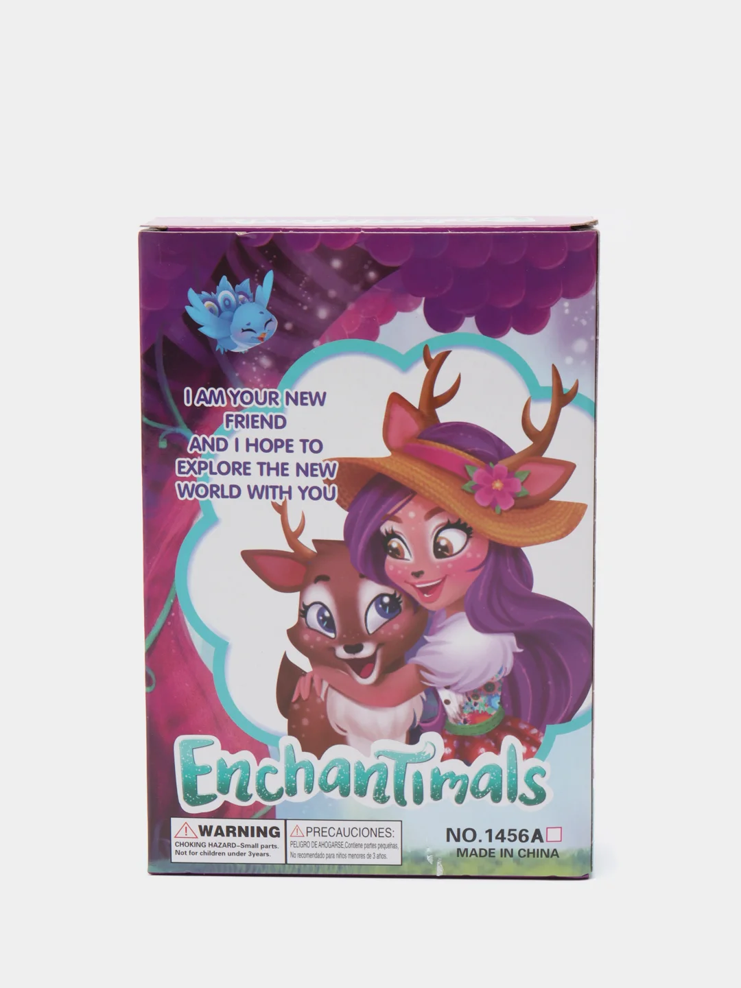 Оранжевый кукла Enchantimals с питомцем/кукла с питомцем/кукла энчантималс