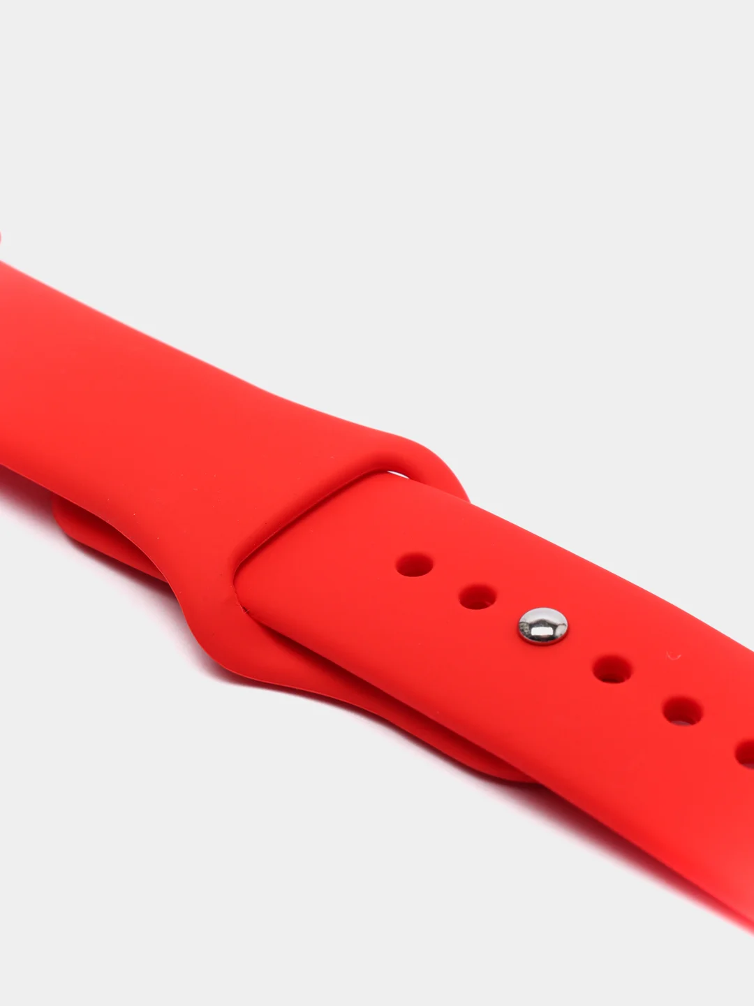 Красный ремешки Apple Watch, силиконовые