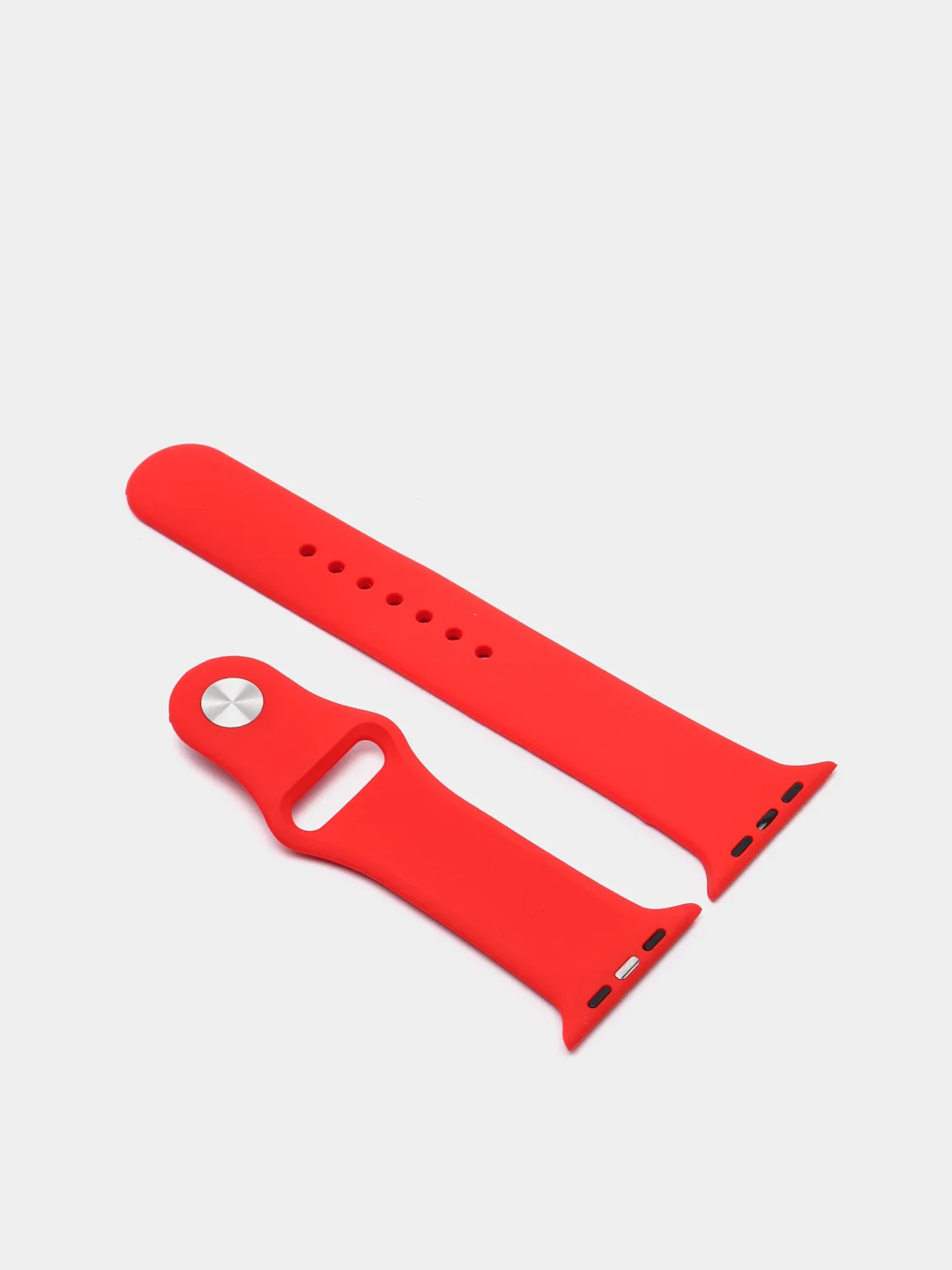 Красный ремешки Apple Watch, силиконовые