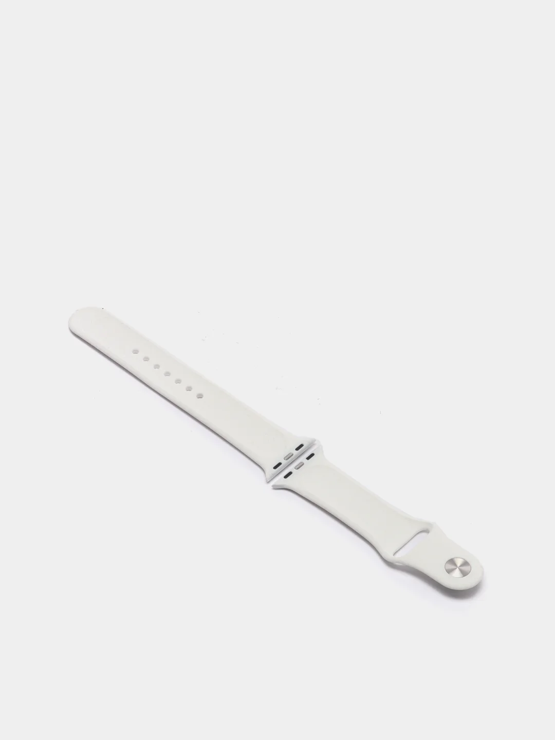 Белый ремешки Apple Watch, силиконовые