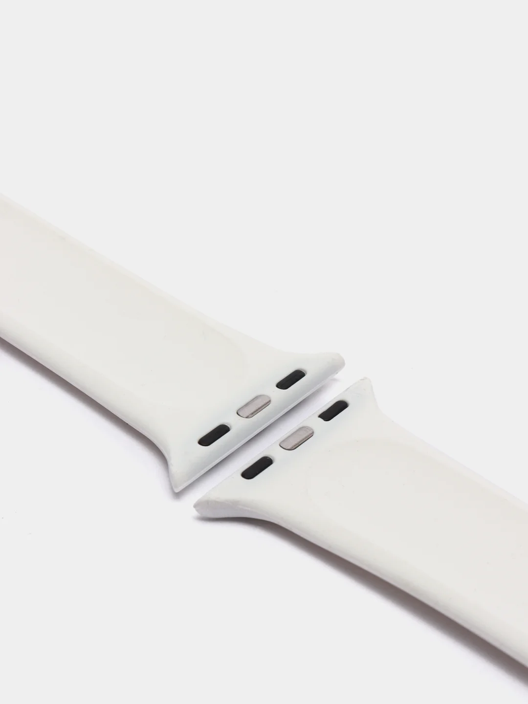 Белый ремешки Apple Watch, силиконовые