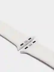 Белый ремешки Apple Watch, силиконовые
