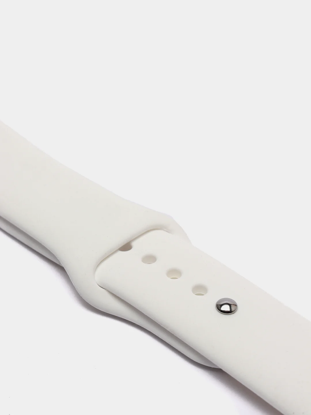 Белый ремешки Apple Watch, силиконовые