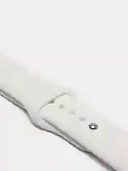 Белый ремешки Apple Watch, силиконовые