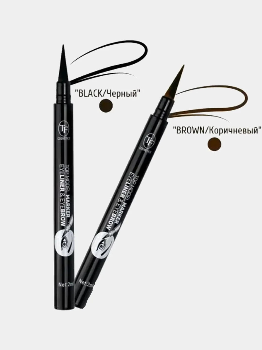 Маркер для глаз и бровей с эффектом татуажа TOP MODEL MARKER EYELINER EYEBROW