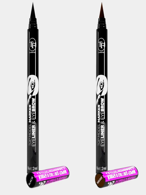 Маркер для глаз и бровей с эффектом татуажа TOP MODEL MARKER EYELINER EYEBROW