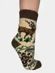 Носки из натуральной шерсти
