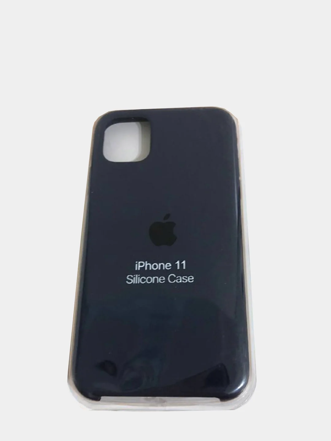 Угольный чехол Silicone Case для iPhone 11