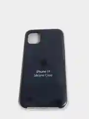 Угольный чехол Silicone Case для iPhone 11