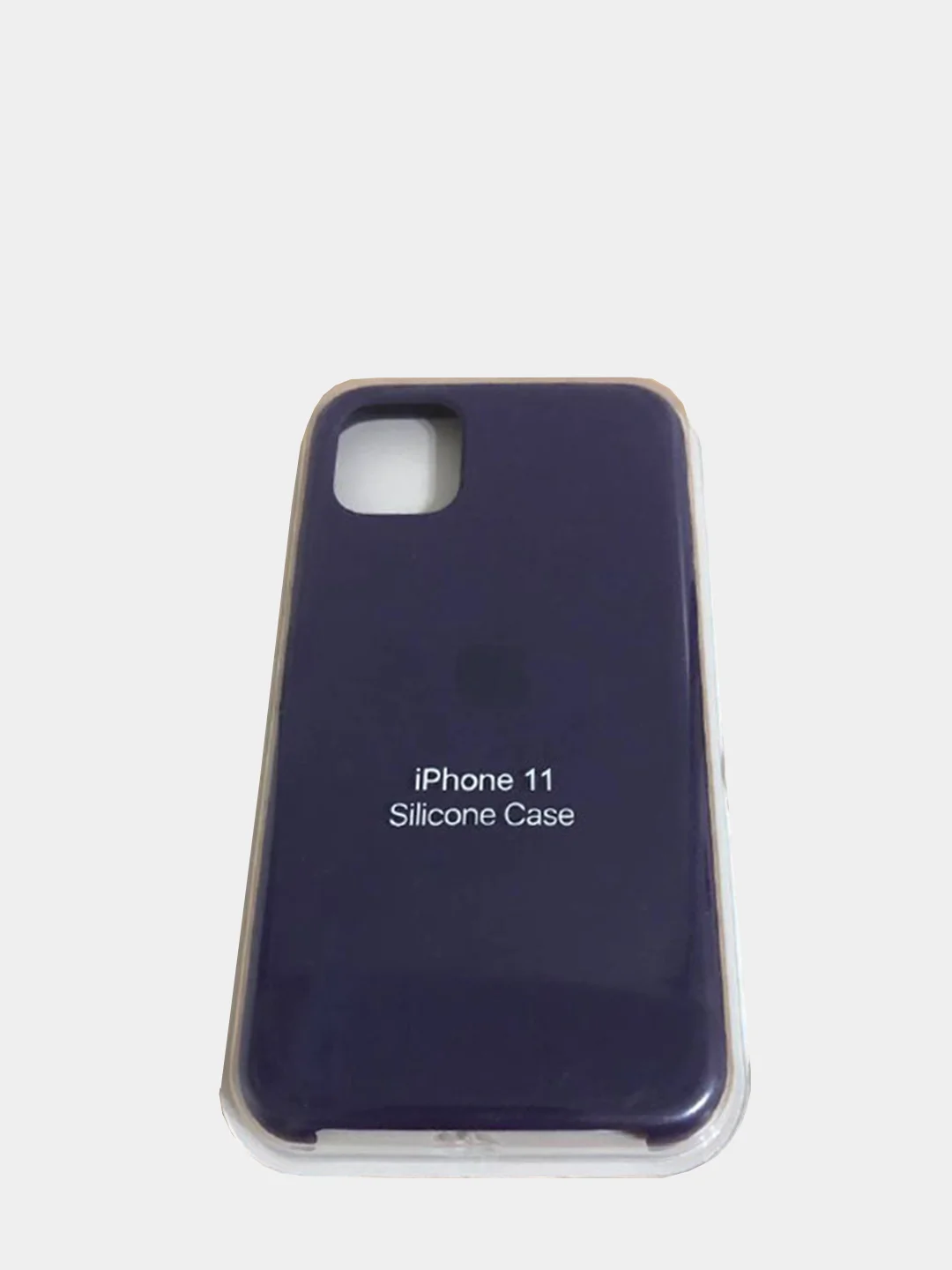 Фиолетовый чехол Silicone Case для iPhone 11