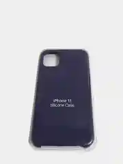 Фиолетовый чехол Silicone Case для iPhone 11