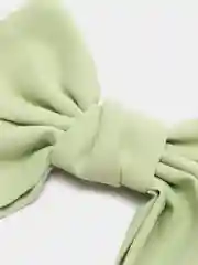 Лайм заколка бант