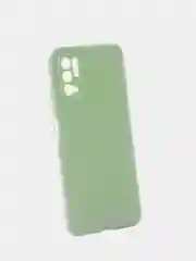Зеленый матовый чехол для Xiaomi Redmi Note 10 / Note 10T / Note 10 Pro / Poco M3 Pro, силиконовый