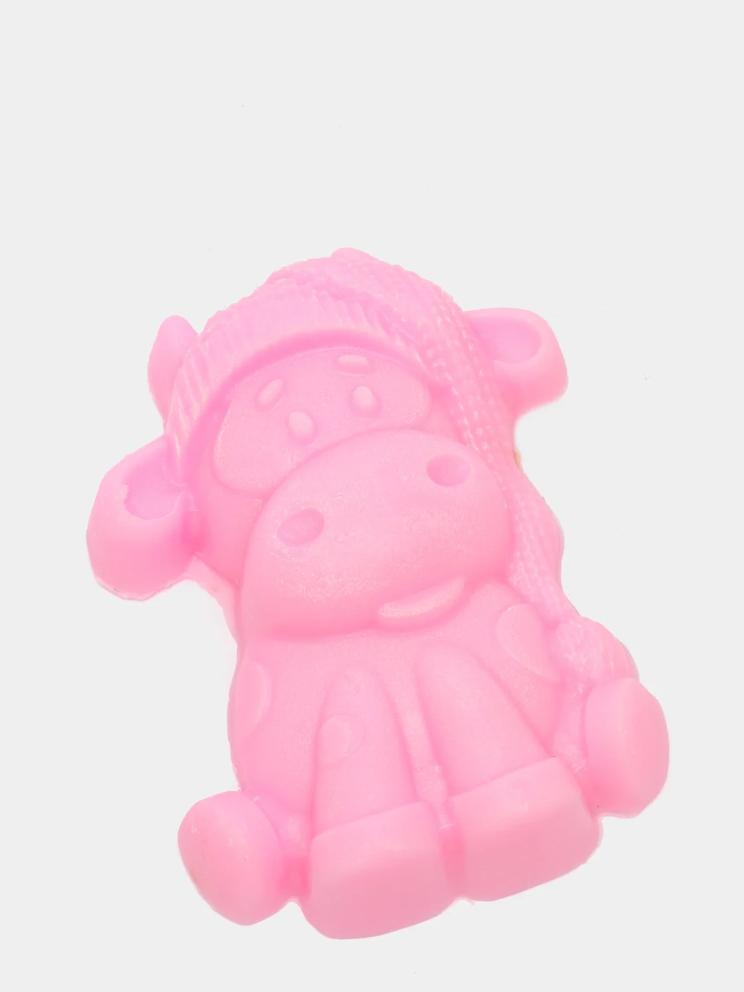 Розовый мыло Бычок