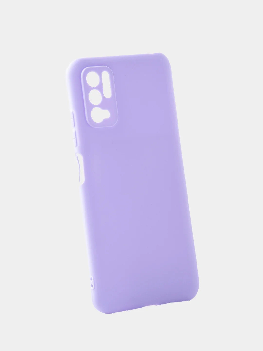 Лавандовый матовый чехол для Xiaomi Redmi Note 10 / Note 10T / Note 10 Pro / Poco M3 Pro, силиконовый