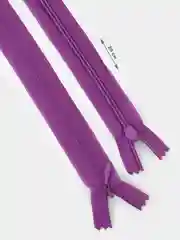 Аметистовый цветная потайная молния, 20 х 2см, 2 шт