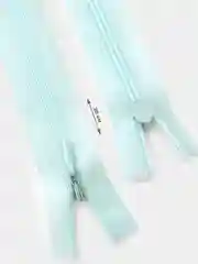Мятный цветная потайная молния, 20 х 2см, 2 шт