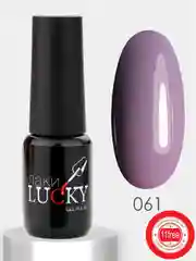 Гель лак для ногтей, гель-лак LuckyLak Fashion №061, 8g темно лиловый сиреневый