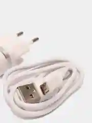 Белый сетевая зарядка для MICRO-USB 2.4A Hoco C12 / зарядное устройство 2xUSB