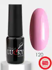 Гель лак, гель-лак для ногтей LuckyLak Fashion №120, 8g розовый натуральный френч нюд