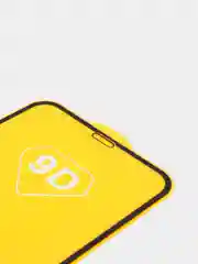 Защитное стекло 9D для iPhone (Айфон) XR / 11, с черной рамкой