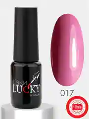 Гель лак для ногтей LuckyLak Fashion №017, 8g ярко розовый с шиммером лак для маникюра