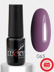 Гель лак LuckyLak classic 8g № 065, сиреневый для маникюра и педикюра
